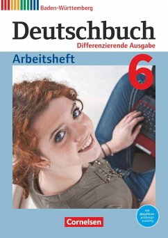 Deutschbuch Gymnasium Band 6: 10. Schuljahr - Baden-Württemberg - Arbeitsheft - Glas, Andreas;Kunst, Isabelle;Wieland, Konrad