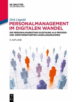 Personalmanagement im digitalen Wandel (eBook, ePUB) - Lippold, Dirk