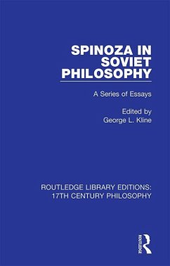 Cover Spinoza in Soviet Philosophy (eBook, ePUB)