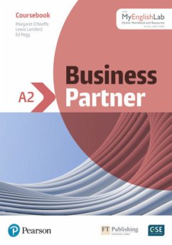 Cover Business Partner A2 Coursebook and Basic MyEnglishLab Pack