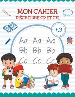 Mon Cahier de écriture - Apprendre lettre majuscule   Livre Pour apprendre a ecrire et apprendre l alphabet (CP et CE1)