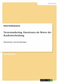 Neuromarketing. Emotionen als Motor der Kaufentscheidung - Kushnyryova, Anna