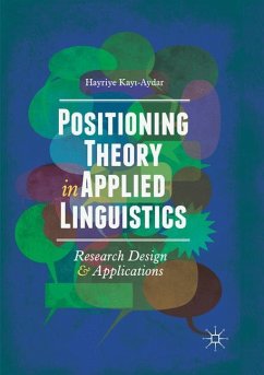 Positioning Theory in Applied Linguistics - Kayi-Aydar, Hayriye