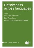 Definiteness across languages Definiteness across languages