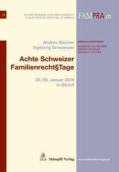 Achte Schweizer Familienrecht§Tage (eBook, PDF)