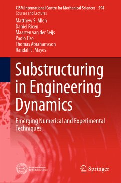 Substructuring in Engineering Dynamics (eBook, PDF) - Allen, Matthew S.; Rixen, Daniel; van der Seijs, Maarten; Tiso, Paolo; Abrahamsson, Thomas; Mayes, Randall L.