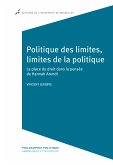 Politique des limites, limites de la politique (eBook, ePUB)