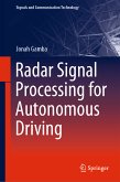Radar Signal Processing for Autonomous Driving (eBook, PDF)
