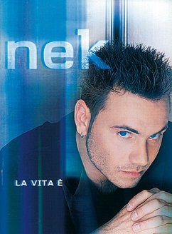 Cover Nek: la vita e Songbook Melodieausgabe mit Akkorden
