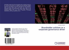Shareholder activism as a corporate governance driver