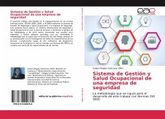 Sistema de Gestión y Salud Ocupacional de una empresa de seguridad