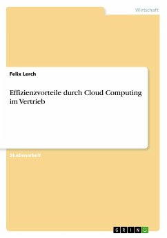 Effizienzvorteile durch Cloud Computing im Vertrieb - Lerch, Felix