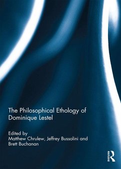 Cover The Philosophical Ethology of Dominique Lestel (eBook, ePUB)