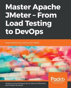 Master Apache JMeter - From Load Testing to DevOps - Rodrigues, Antonio Gomes; Demion (Milamber), Bruno; Mouawad, Philippe