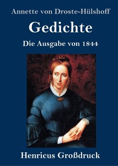 Gedichte (Großdruck) - Droste-Hülshoff, Annette von