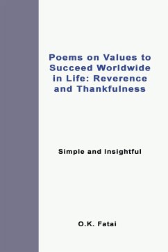 Poems on Values to Succeed Worldwide in Life - Fatai, O. K.