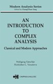 An Introduction to Complex Analysis (eBook, PDF)
