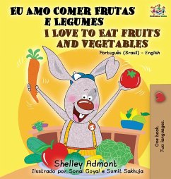 I Love to Eat Fruits and Vegetables (Portuguese English Bilingual Book) - Admont, Shelley; Books, Kidkiddos