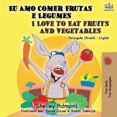 I Love to Eat Fruits and Vegetables (Portuguese English Bilingual Book) - Admont, Shelley; Books, Kidkiddos