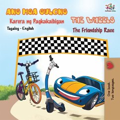 The Wheels -The Friendship Race (Tagalog English Bilingual Book) - Books, Kidkiddos; Nusinsky, Inna