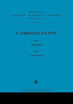 Tacitus, Cornelius: Cornelii Taciti libri qui supersunt. Ab excessu divi Augusti (Annales) (eBook, PDF) - Tacitus, Cornelius