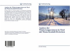 Analyse der Wintertemperaturen in Tirol mit Mann-Kendall-Dreiecken - Hedenig, Alexander