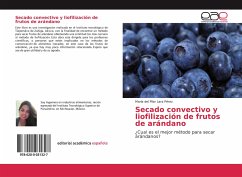 Secado convectivo y liofilización de frutos de arándano - Lara Pérez, María del Pilar