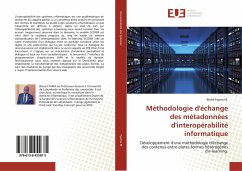 Méthodologie d'échange des métadonnées d'interopérabilité informatique - Fyama M., Blaise