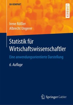 Statistik für Wirtschaftswissenschaftler - Rößler, Irene;Ungerer, Albrecht