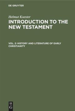 History and Literature of Early Christianity - Koester, Helmut