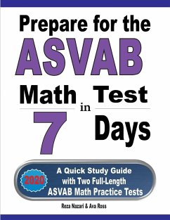 Prepare for the ASVAB Math Test in 7 Days - Nazari, Reza; Ross, Ava