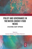 Policy and Governance in the Water-Energy-Food Nexus (eBook, PDF)