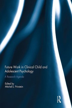 Future Work in Clinical Child and Adolescent Psychology (eBook, ePUB)