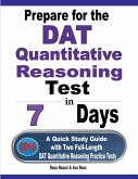 Prepare for the DAT Quantitative Reasoning Test in 7 Days