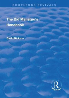 The Bid Manager's Handbook (eBook, PDF) - Nickson, David