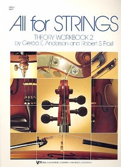 All for Strings Theory Workbook 2 Violin