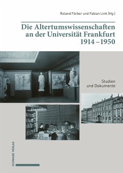 Die Altertumswissenschaften an der Universität Frankfurt 1914–1950 (eBook, PDF)