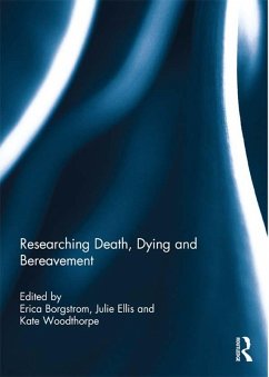 Cover Researching Death, Dying and Bereavement (eBook, ePUB)