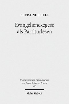 Cover Evangelienexegese als Partiturlesen (eBook, PDF)
