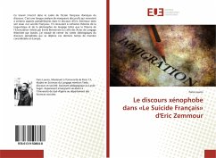 Le discours xénophobe dans «Le Suicide Français» d'Eric Zemmour - Lounis, Faris
