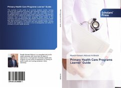 Primary Health Care Programs Learner' Guide - Al-Shebli, Riyadh Kareem Abbood