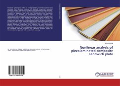 Nonlinear analysis of piezolaminated composite sandwich plate