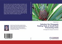 Solution for Pineapple Peeling Task at Small Fruit Processing Units - Kumar, Prakash