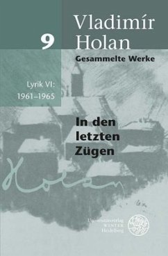 Gesammelte Werke / Lyrik VI: 1961-1965 / Gesammelte Werke Band 9 - Holan, Vladimír