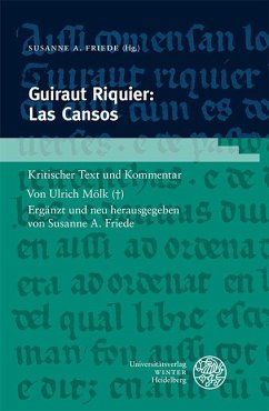 Guiraut Riquier: Las Cansos - Mölk, Ulrich