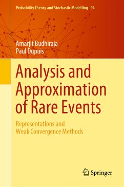 Analysis and Approximation of Rare Events (eBook, PDF) - Budhiraja, Amarjit; Dupuis, Paul