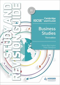 Cambridge IGCSE and O Level Business Studies Study and Revision Guide 3rd edition (eBook, ePUB) - Borrington, Karen; Stimpson, Peter