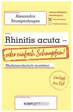 Rhinitis acuta - oder einfach Schnupfen (eBook, ePUB) - Stumpenhagen, Alexandra