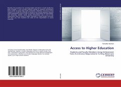 Access to Higher Education