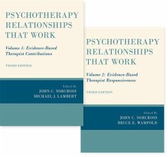 Psychotherapy Relationships That Work, 2 Vol Set - Wampold, Bruce E